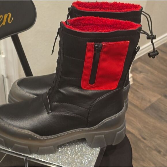 Franco Sarto Galaxy Boots- Black - Picture 7 of 10